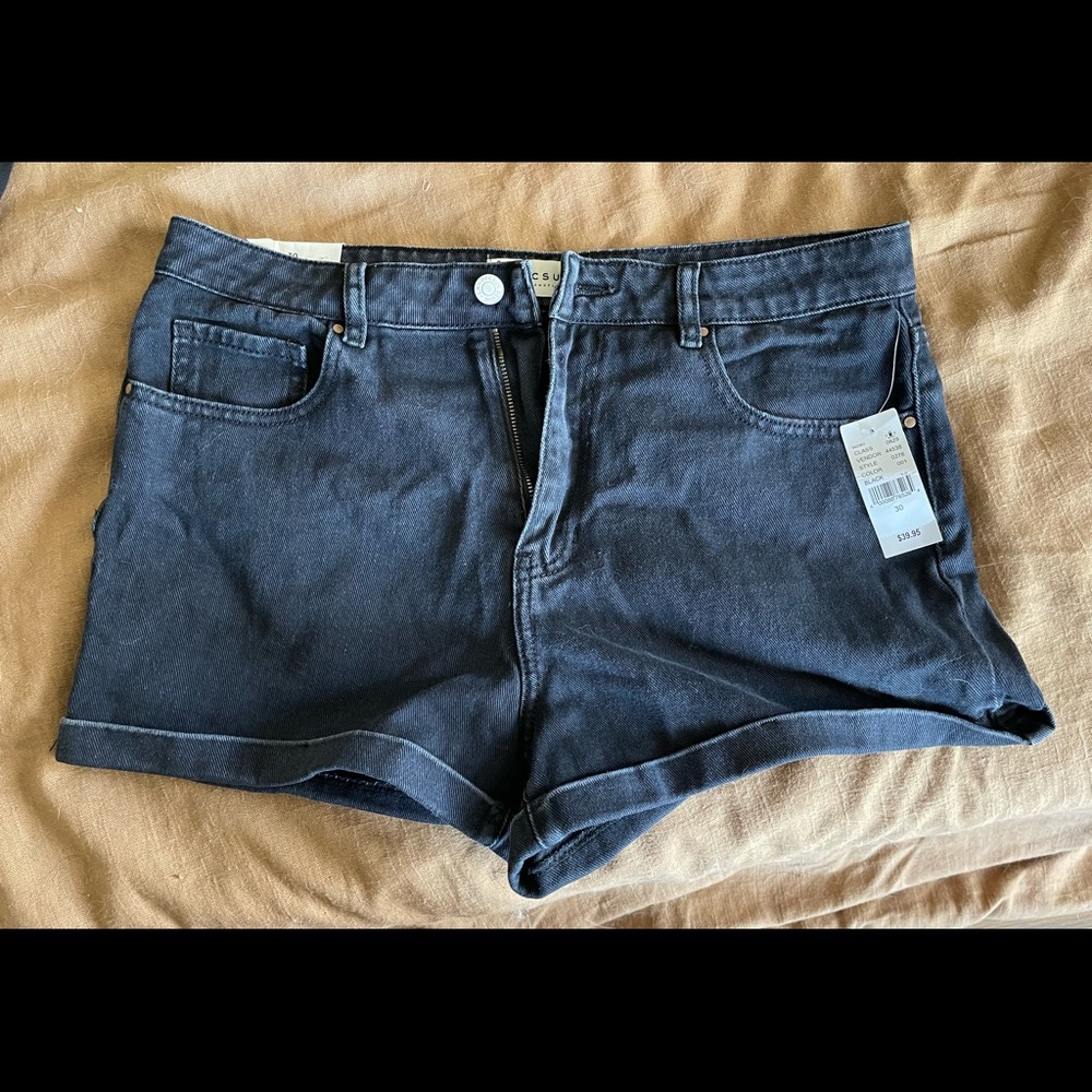 PAC Sun Black Women’s Mom Shorts